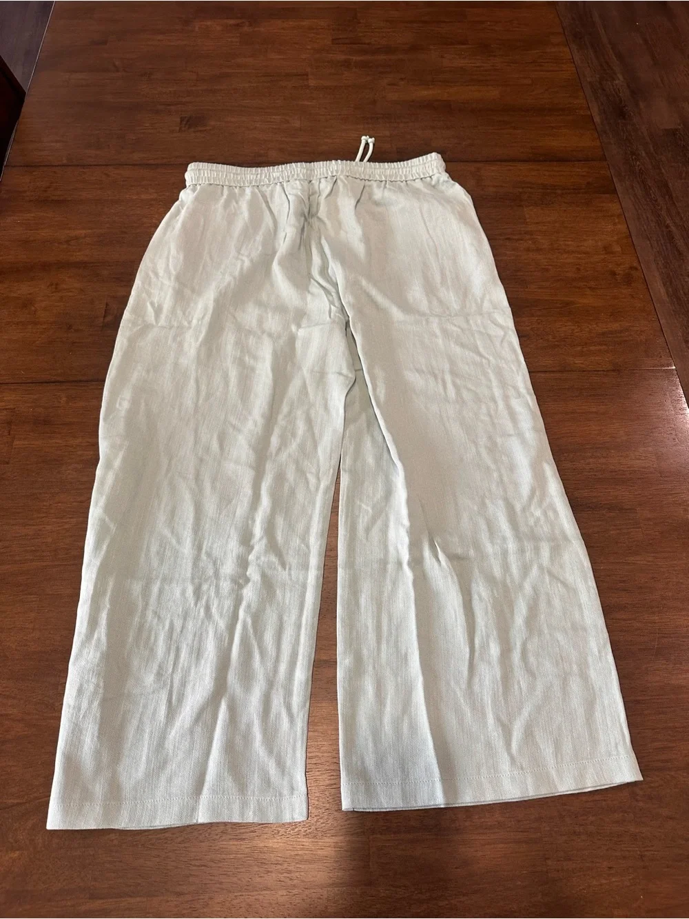HALARA High Wasted Drawstring Pocket Wide Leg Pants Size XL